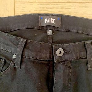 Men’s Paige Black Skinny Jeans